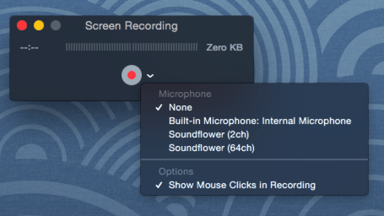 quicktime player record screen and audio